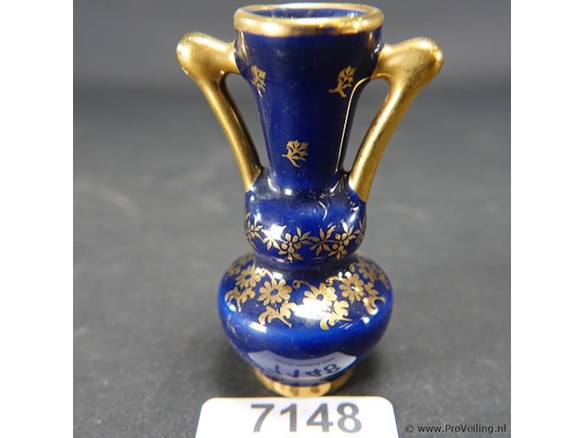 Miniatuur porseleinen vaas - afbeelding 1 van  3