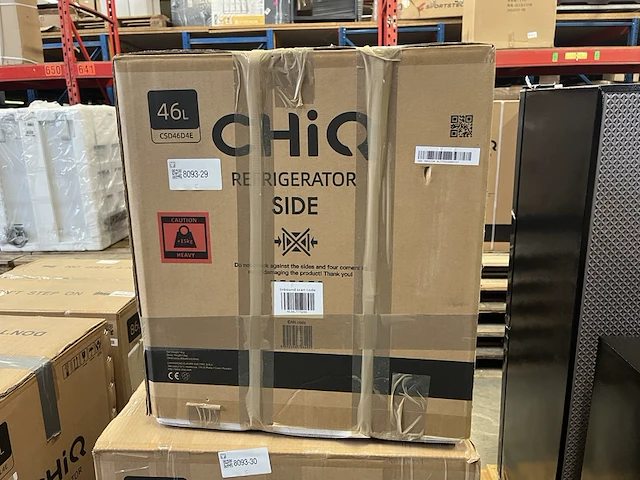 Minibar 46 liter chiq, csd46d4d - afbeelding 2 van  2