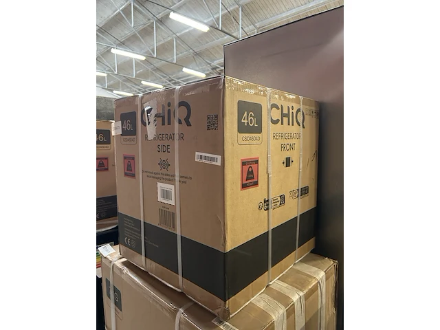 Minibar 46 liter chiq, csd46d4d - afbeelding 3 van  5