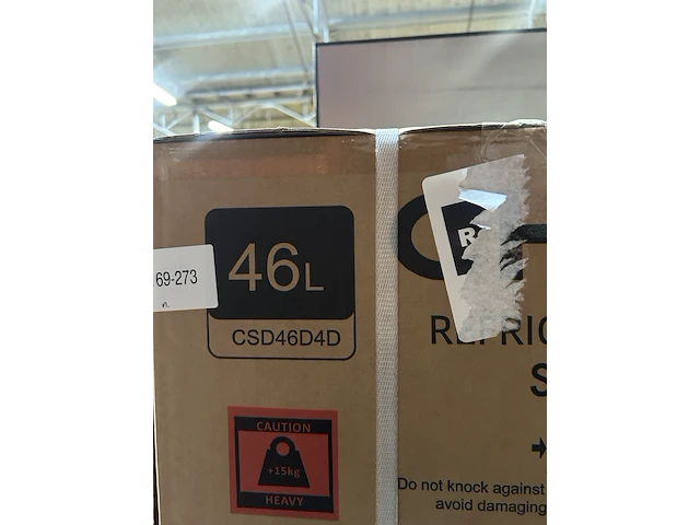 Minibar 46 liter chiq, csd46d4d - afbeelding 5 van  5