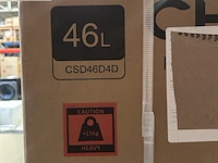 Minibar 46 liter chiq, csd46d4d - afbeelding 3 van  5