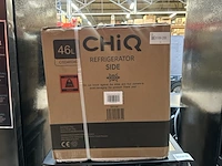 Minibar 46 liter chiq, csd46d4d - afbeelding 2 van  4