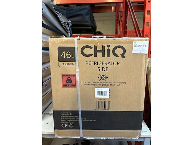 Minibar 46 liter chiq, csd46d4d - afbeelding 2 van  5