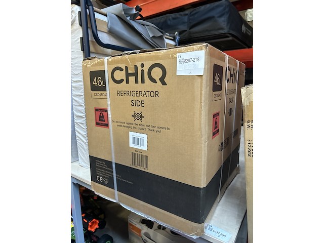 Minibar 46 liter chiq, csd46d4d - afbeelding 3 van  5