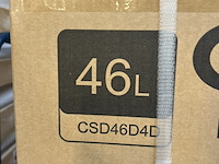 Minibar 46 liter chiq, csd46d4d - afbeelding 5 van  5