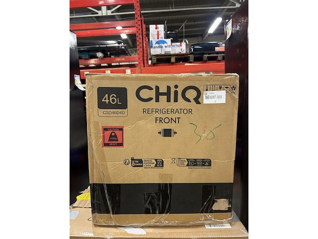 Minibar 46 liter chiq, csd46d4d - afbeelding 2 van  4