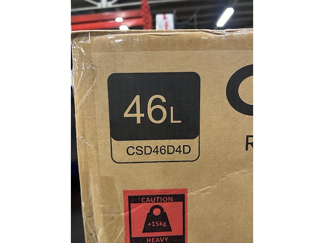 Minibar 46 liter chiq, csd46d4d - afbeelding 3 van  4