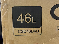 Minibar 46 liter chiq, csd46d4d - afbeelding 3 van  4