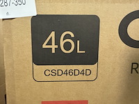 Minibar 46 liter chiq, csd46d4d - afbeelding 3 van  3