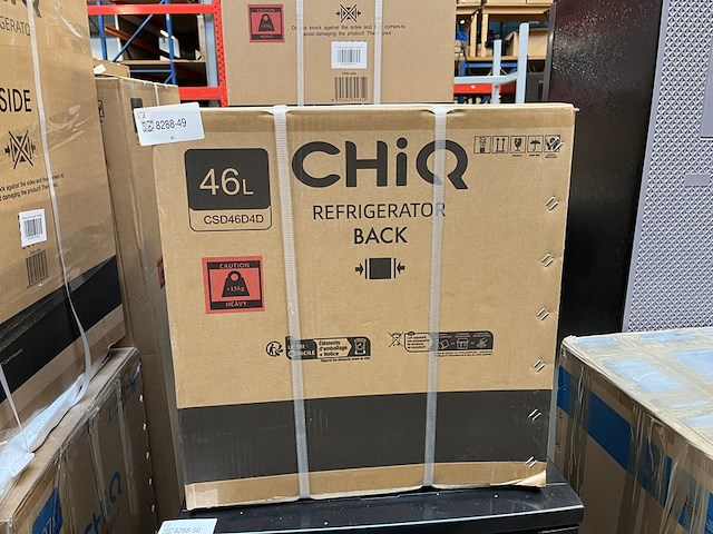 Minibar 46 liter chiq, csd46d4d - afbeelding 2 van  2