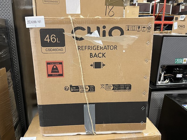 Minibar 46 liter chiq, csd46d4d - afbeelding 2 van  2