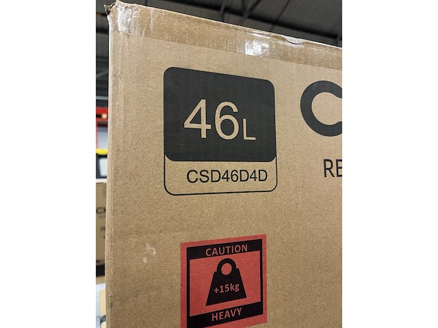 Minibar 46 liter chiq, csd46d4d - afbeelding 4 van  4