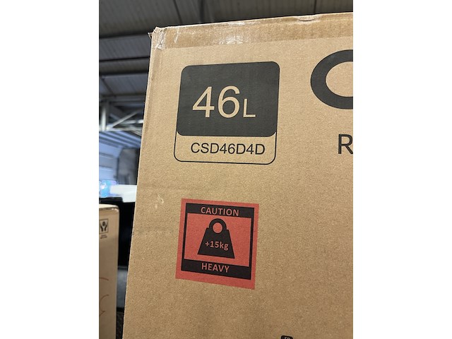 Minibar 46 liter chiq, csd46d4d - afbeelding 3 van  3