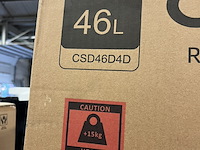 Minibar 46 liter chiq, csd46d4d - afbeelding 3 van  3