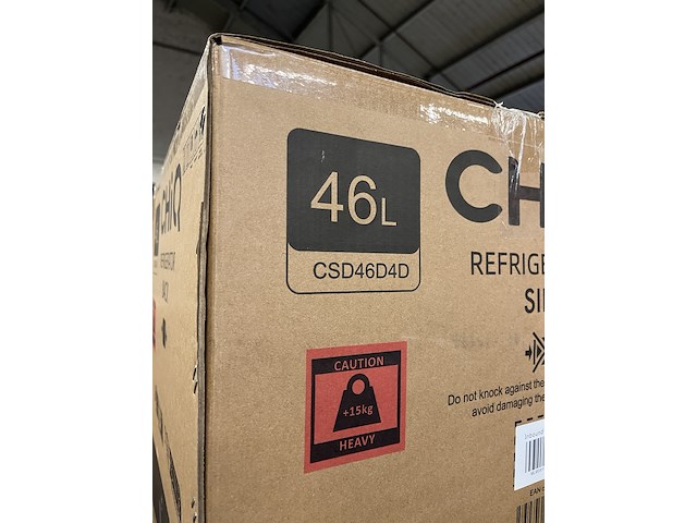 Minibar 46 liter chiq, csd46d4d - afbeelding 4 van  4