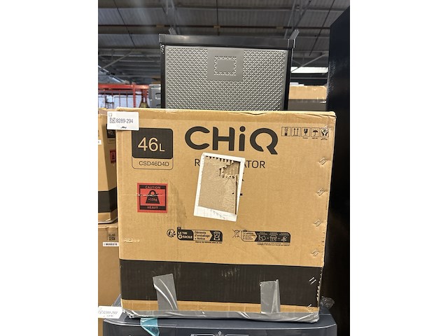Minibar 46 liter chiq, csd46d4d - afbeelding 3 van  10