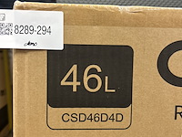 Minibar 46 liter chiq, csd46d4d - afbeelding 4 van  10