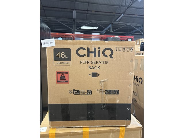 Minibar 46 liter chiq, csd46d4d - afbeelding 9 van  10
