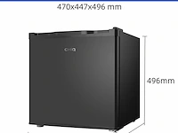 Minibar 46 liter chiq, csd46d4e - afbeelding 2 van  5