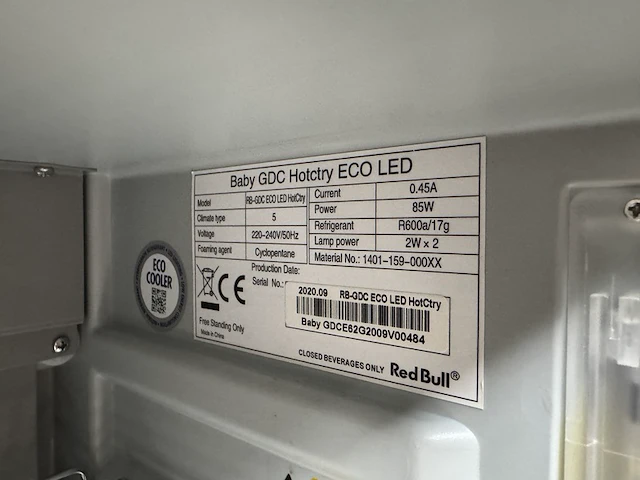Minibar, koelkast, red bull - afbeelding 5 van  9