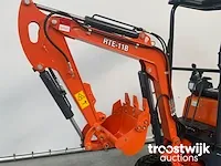 Minigraafmachine 1100kg rte-11b - afbeelding 3 van  18