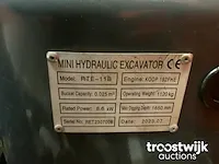 Minigraafmachine 1100kg rte-11b - afbeelding 10 van  18