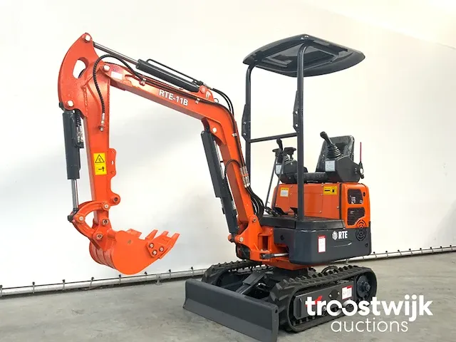 Minigraafmachine 1100kg rte-11b - afbeelding 1 van  18