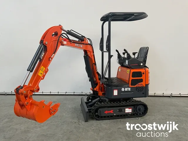 Minigraafmachine 1100kg rte-11b - afbeelding 14 van  18
