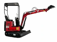 Minigraafmachine met rupsaandrijving, benzinemotor, verstelbaar chassis en draaibare graafmachinearm (nzmbkb851k) - afbeelding 3 van  3