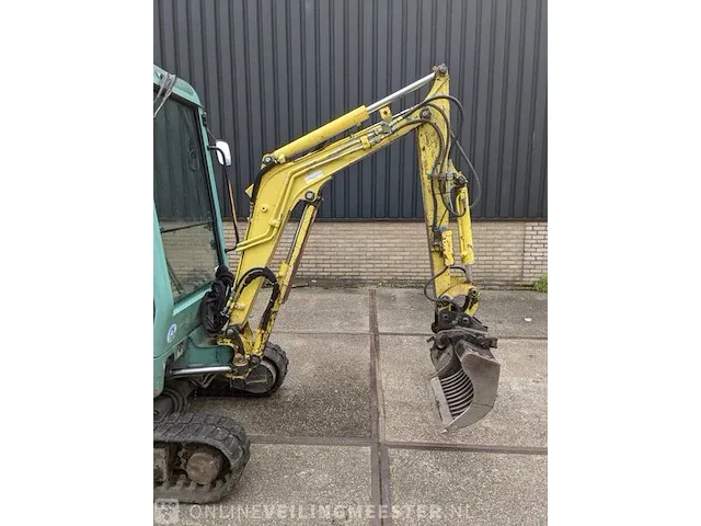 Minigraafmachine yanmar, b17-2ex, bouwjaar 2001 - afbeelding 2 van  32