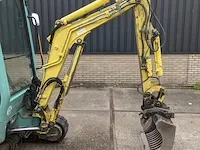 Minigraafmachine yanmar, b17-2ex, bouwjaar 2001 - afbeelding 2 van  32