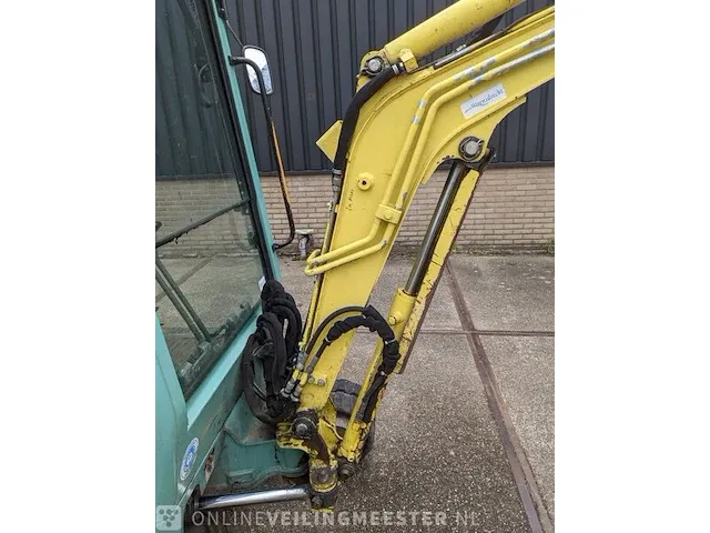 Minigraafmachine yanmar, b17-2ex, bouwjaar 2001 - afbeelding 8 van  32