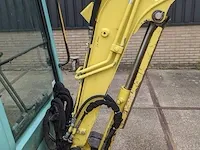 Minigraafmachine yanmar, b17-2ex, bouwjaar 2001 - afbeelding 8 van  32