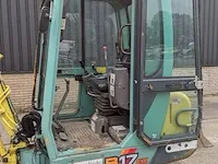 Minigraafmachine yanmar, b17-2ex, bouwjaar 2001 - afbeelding 13 van  32
