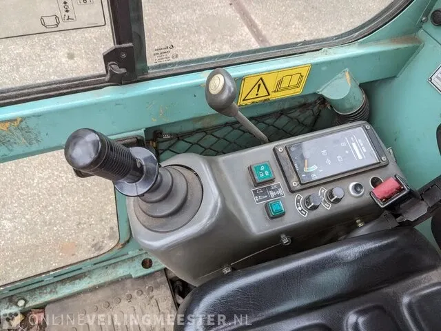 Minigraafmachine yanmar, b17-2ex, bouwjaar 2001 - afbeelding 15 van  32