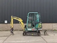 Minigraafmachine yanmar, b17-2ex, bouwjaar 2001 - afbeelding 12 van  32