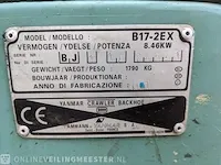 Minigraafmachine yanmar, b17-2ex, bouwjaar 2001 - afbeelding 25 van  32