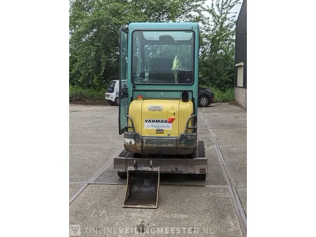 Minigraafmachine yanmar, b17-2ex, bouwjaar 2001 - afbeelding 27 van  32