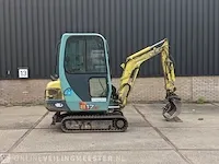 Minigraafmachine yanmar, b17-2ex, bouwjaar 2001 - afbeelding 28 van  32