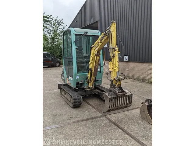 Minigraafmachine yanmar, b17-2ex, bouwjaar 2001 - afbeelding 31 van  32
