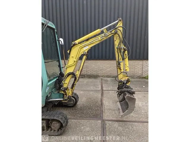 Minigraafmachine yanmar, b17-2ex, bouwjaar 2001 - afbeelding 32 van  32
