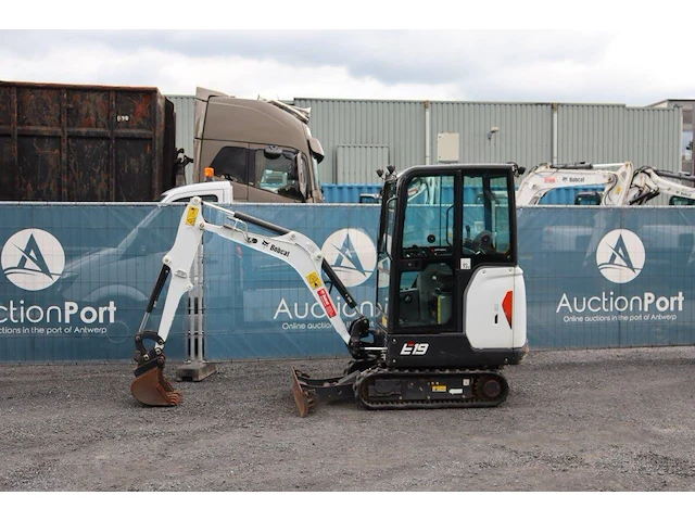 Minigraver bobcat e19 diesel 2021 - afbeelding 1 van  1