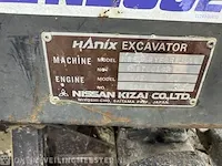 Minigraver hanix, n260-2, oranje, bouwjaar 1990 - afbeelding 2 van  14