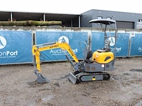 Minigraver hytec xv10b diesel 9.5pk 2022 nieuw - afbeelding 1 van  1