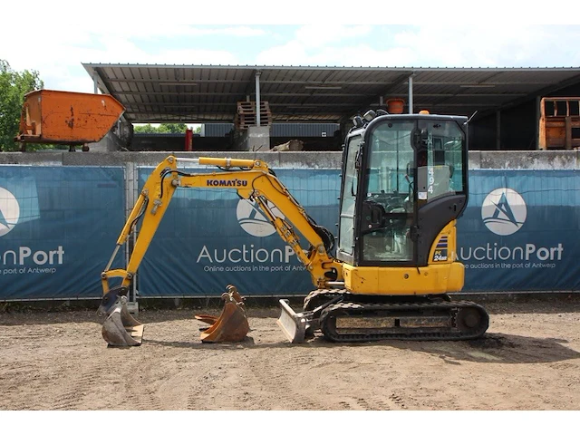 Minigraver komatsu pc24mr-5 diesel 2021 - afbeelding 1 van  1