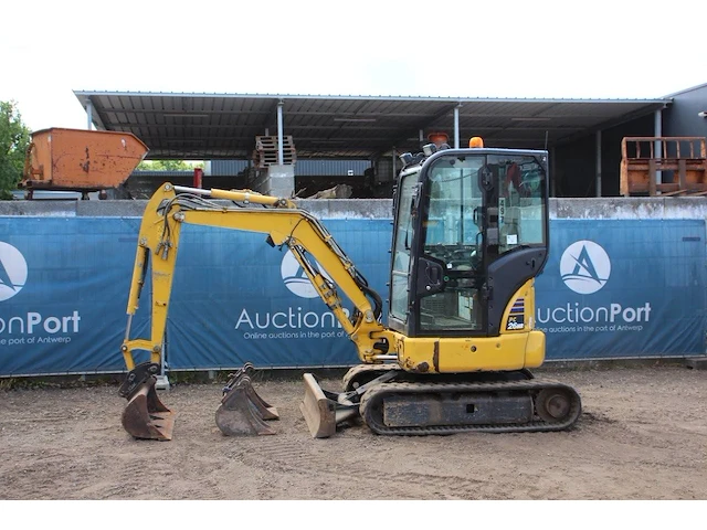 Minigraver komatsu pc26mr-3 diesel 2021 - afbeelding 1 van  1
