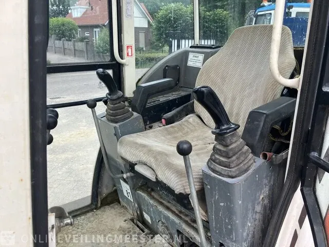 Minigraver schaeff, hr16, oranje, bouwjaar 2000 - afbeelding 5 van  15