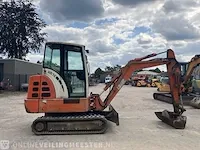 Minigraver schaeff, hr16, oranje, bouwjaar 2000 - afbeelding 12 van  15