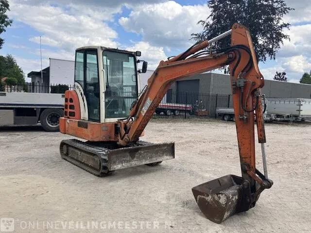 Minigraver schaeff, hr16, oranje, bouwjaar 2000 - afbeelding 13 van  15