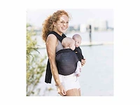 Minimonkey twin mesh ergonomische drager zwart - afbeelding 1 van  4